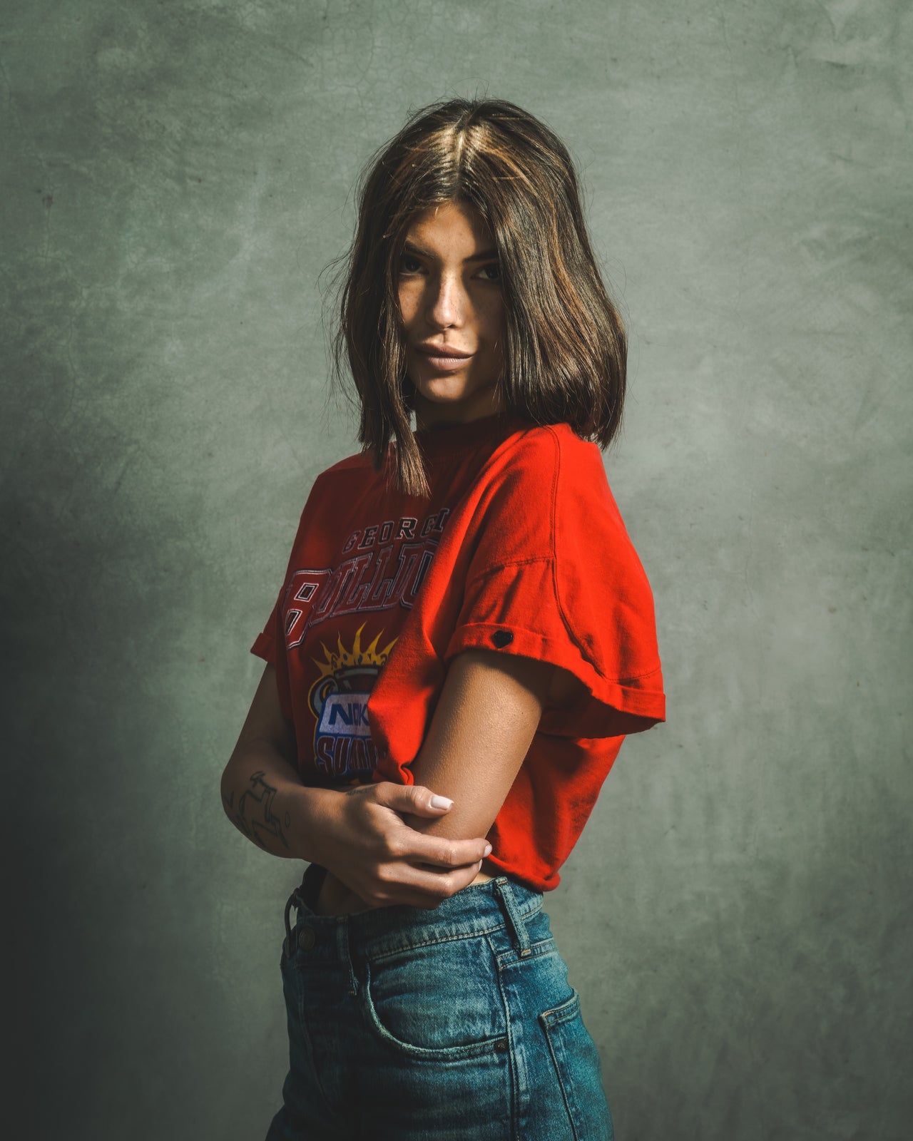 Georgia Bulldogs Sugar Bowl Victory Cropped Tee